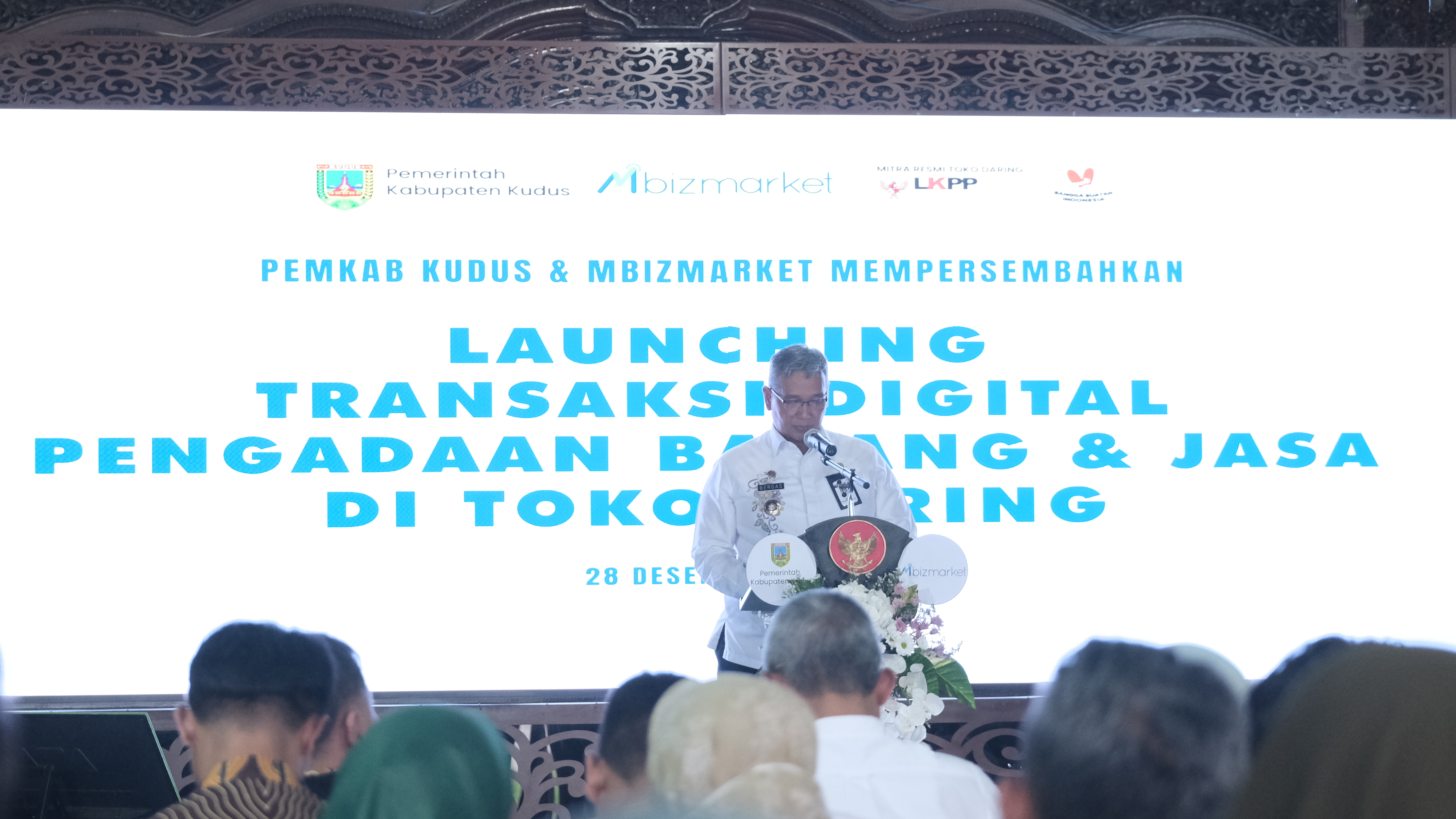 Keikutsertaan PT.Dua Kawan Sejahtera Indonesia dalam mendukung Launching Transaksi Digital Pengadaan Barang dan Jasa di Toko Daring,Kabupaten Kudus